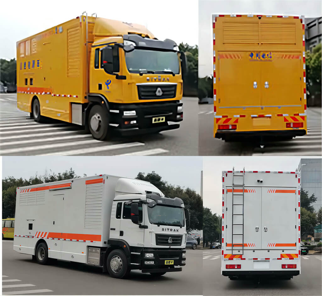SITRAK Electric Generator Power Truck (5)