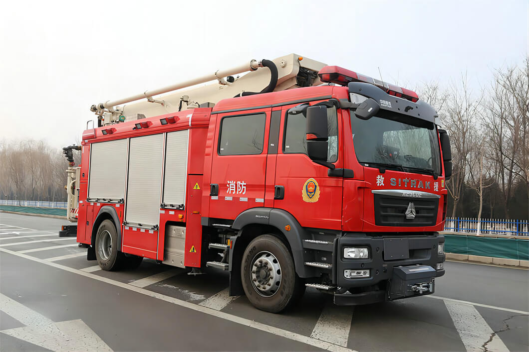aerial ladder platform fire truck (37)