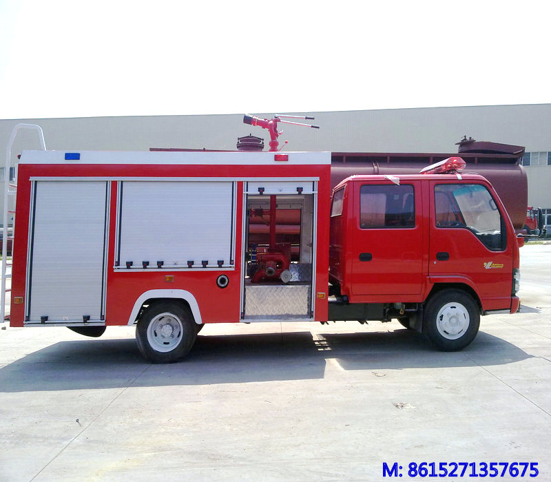 ISUZU 3t Water Tanker/foam Fire Truck