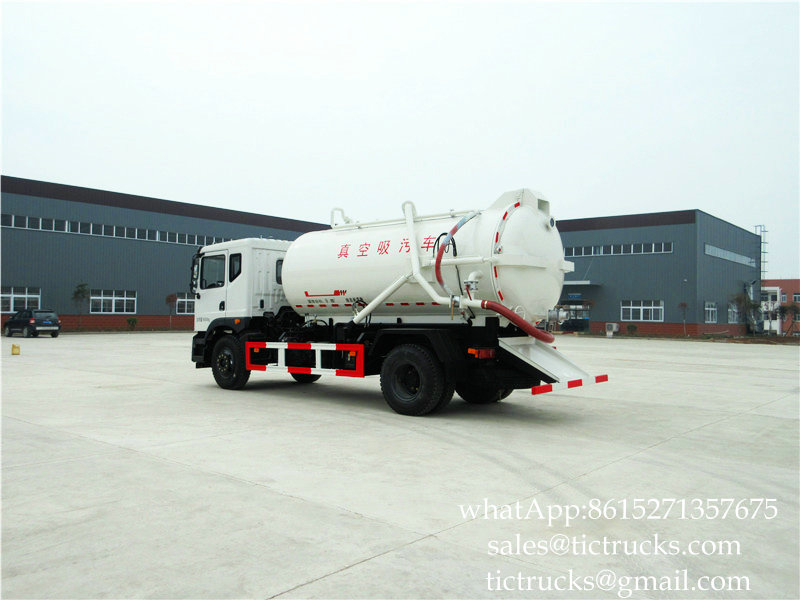 Royal Tiger Vacuum Truck 8900L- Euro 5 Tanker Truck