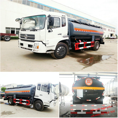 Dongfeng 10000-15000 Liters Flammable Liquid Tank Trucks Chemical Tanker Truck
