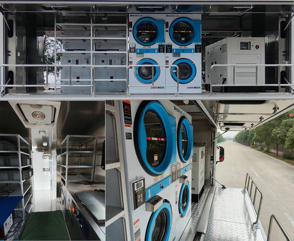 SITRAK Clothes washing truck (7)
