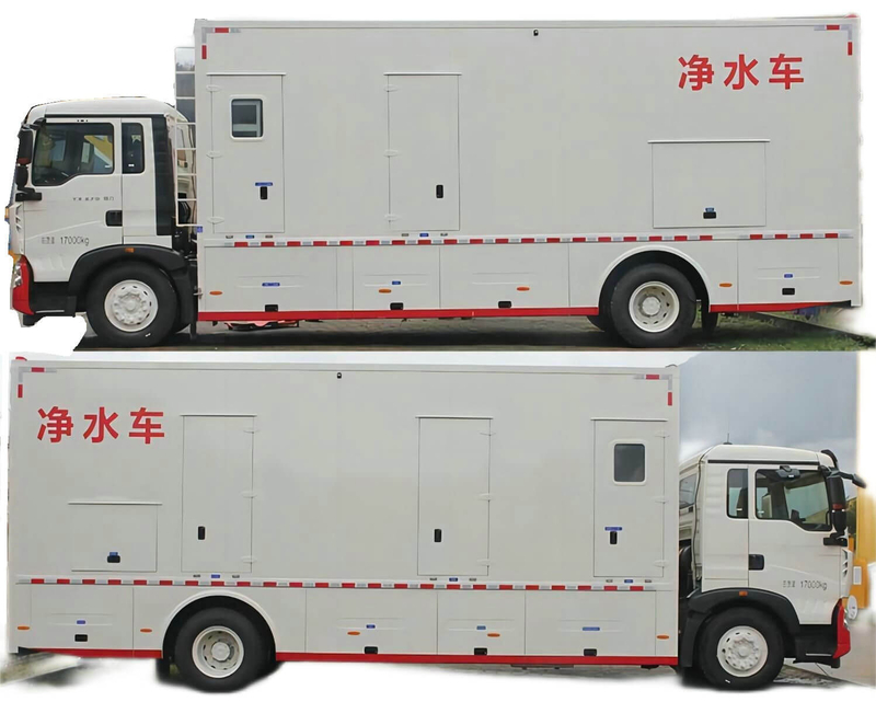 Customizing Sinotruck Mobile Purifying Water Truck