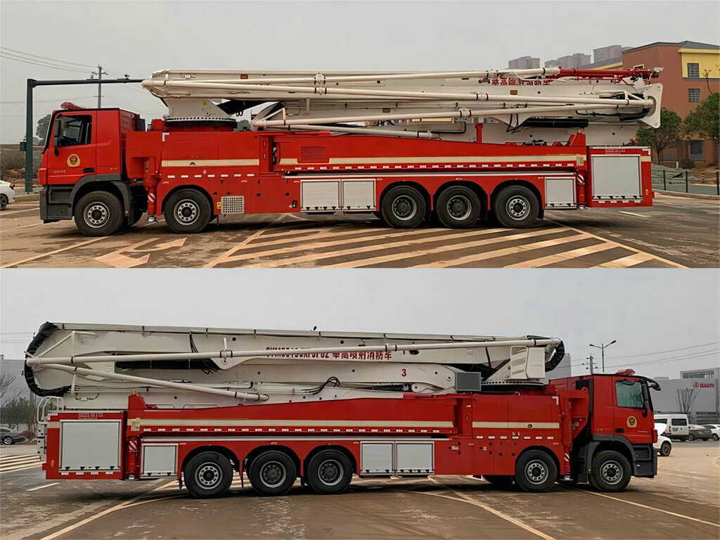 Long Span Water Tower Fire Trucks JP62 (5)