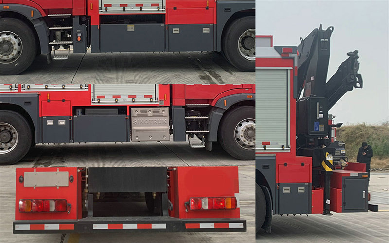 HOWO Chemical rescue fire trucks (32)