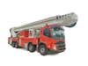 Volvo 12 Wheels Aerial 70m Platform Fire Truck