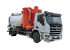 Customize SAIC Hongyan Industrial Supersucker Vacuum Tanker For Dry Dust or Powder 