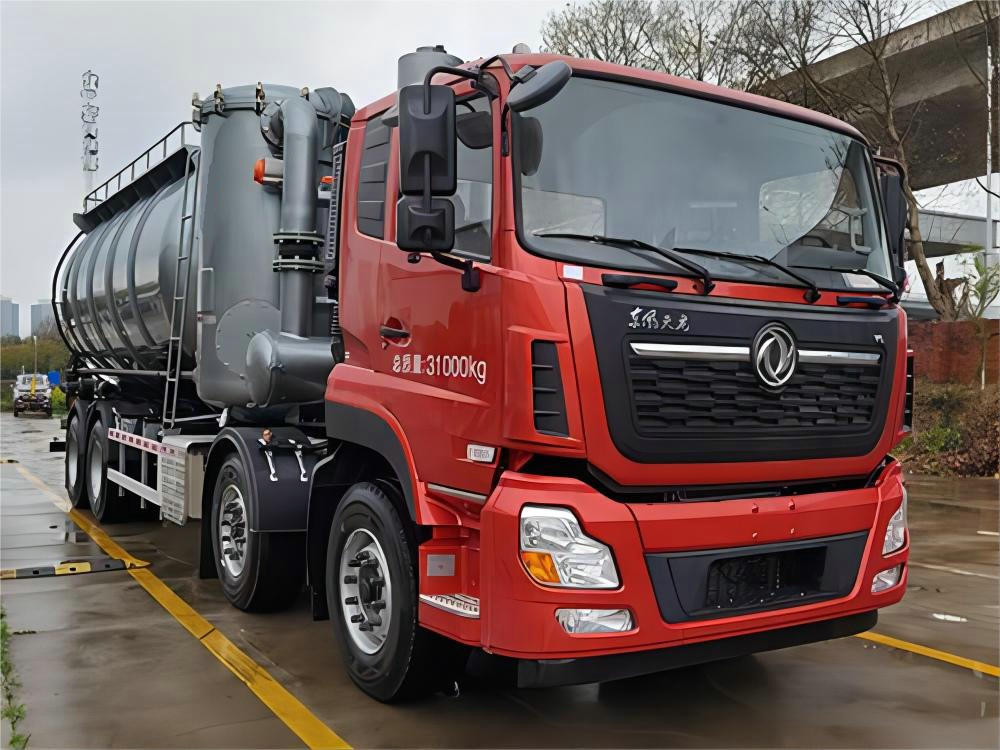 Vacuum Dry Dust or Powder Industrial Tank Trucks (6)