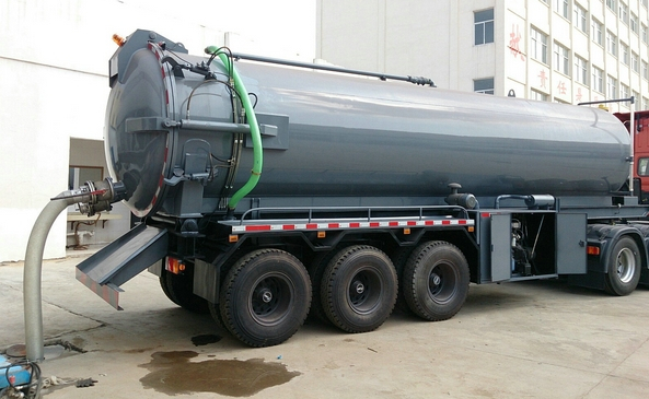 Vacuum Suction Trailer