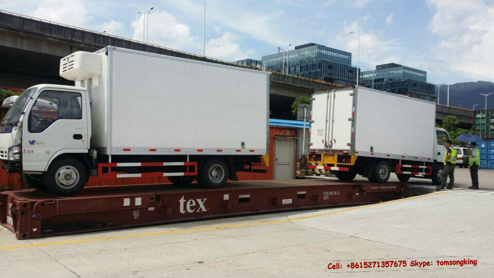 ISUZU 5040XLCQ Freezer Truck 3~4T 12m3<Customization>