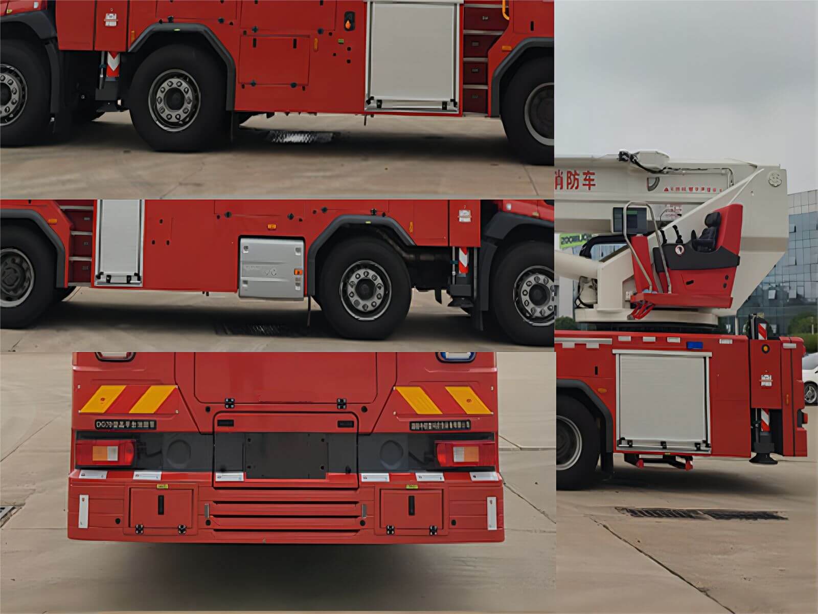 aerial ladder platform fire truck (57)