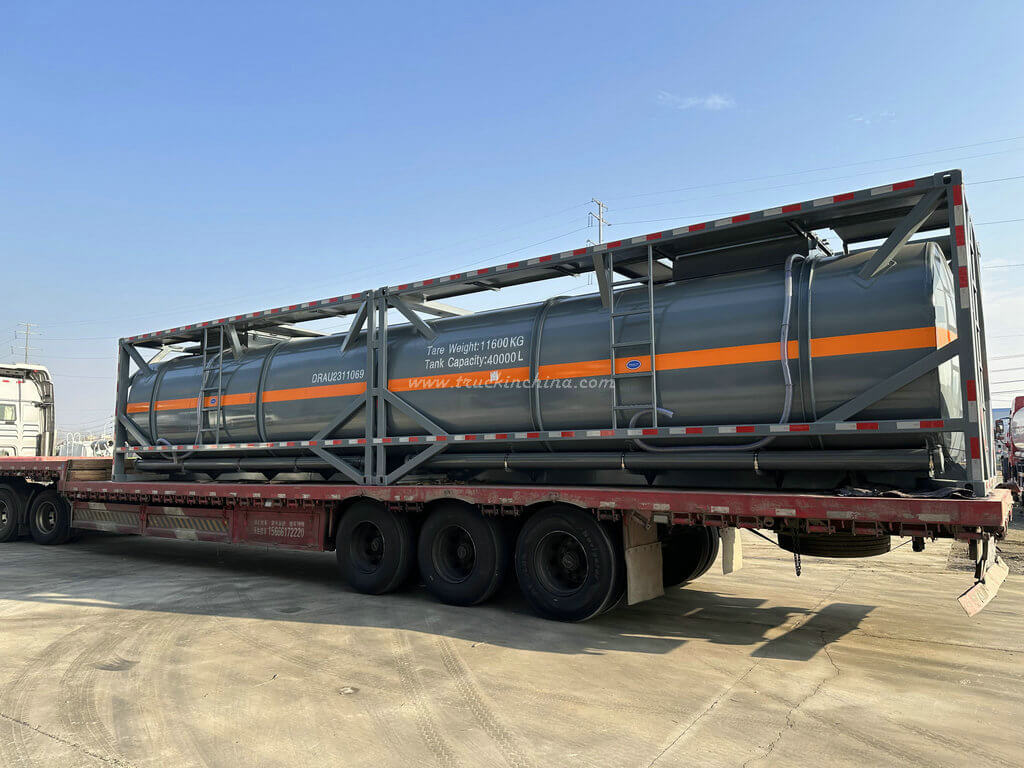 40Ft Dilute Sulfuric Acid Iso Tank Container (10)