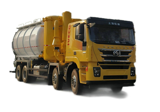 Customize SAIC Hongyan Industrial Vacuum Loader Trucks 20m3