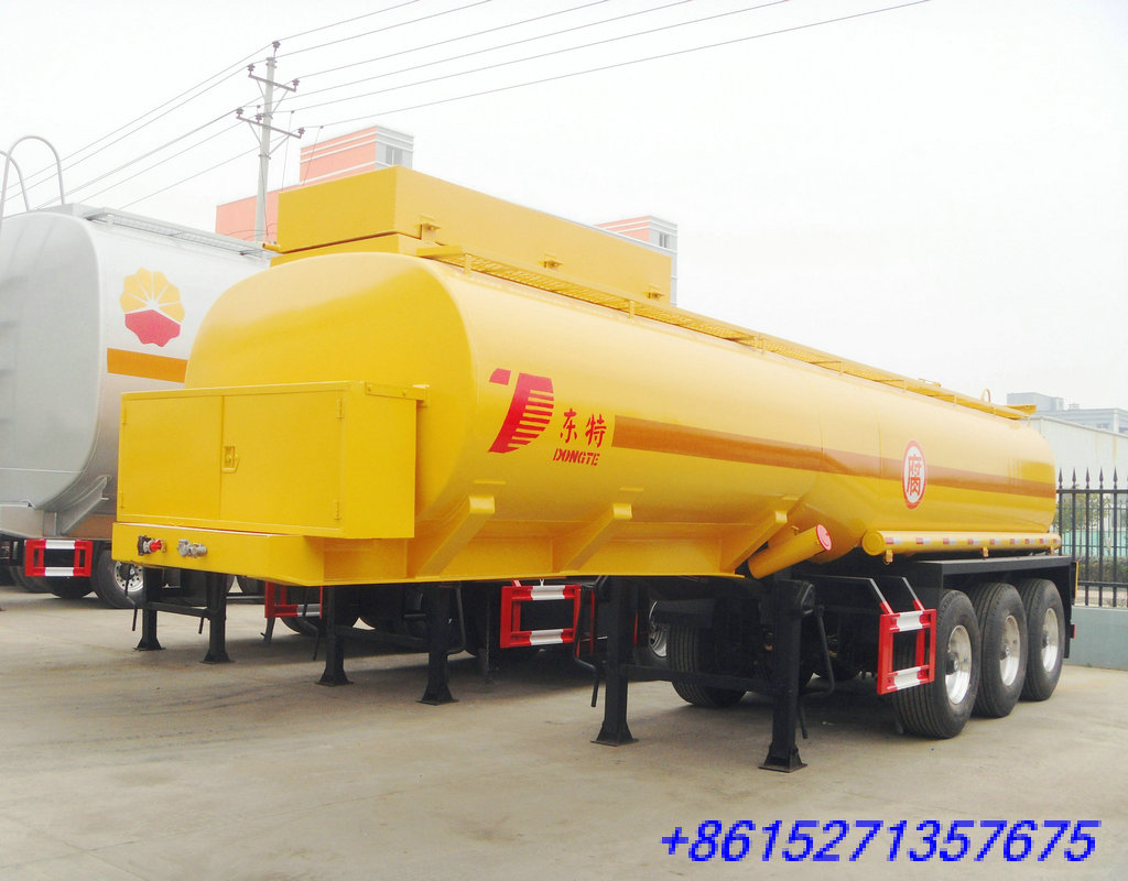 DTA9402GHY Chemical Liquid Tank Semi-trailer for Sodium Hydroxide/ Caustic Soda / NaOH,