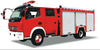 Dongfeng 4x2 2t ~3T Water Tanker Fire Truck