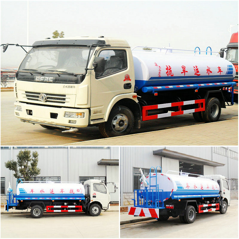 Dongfeng Duolika 4x2 Water Tank Truck 8000L
