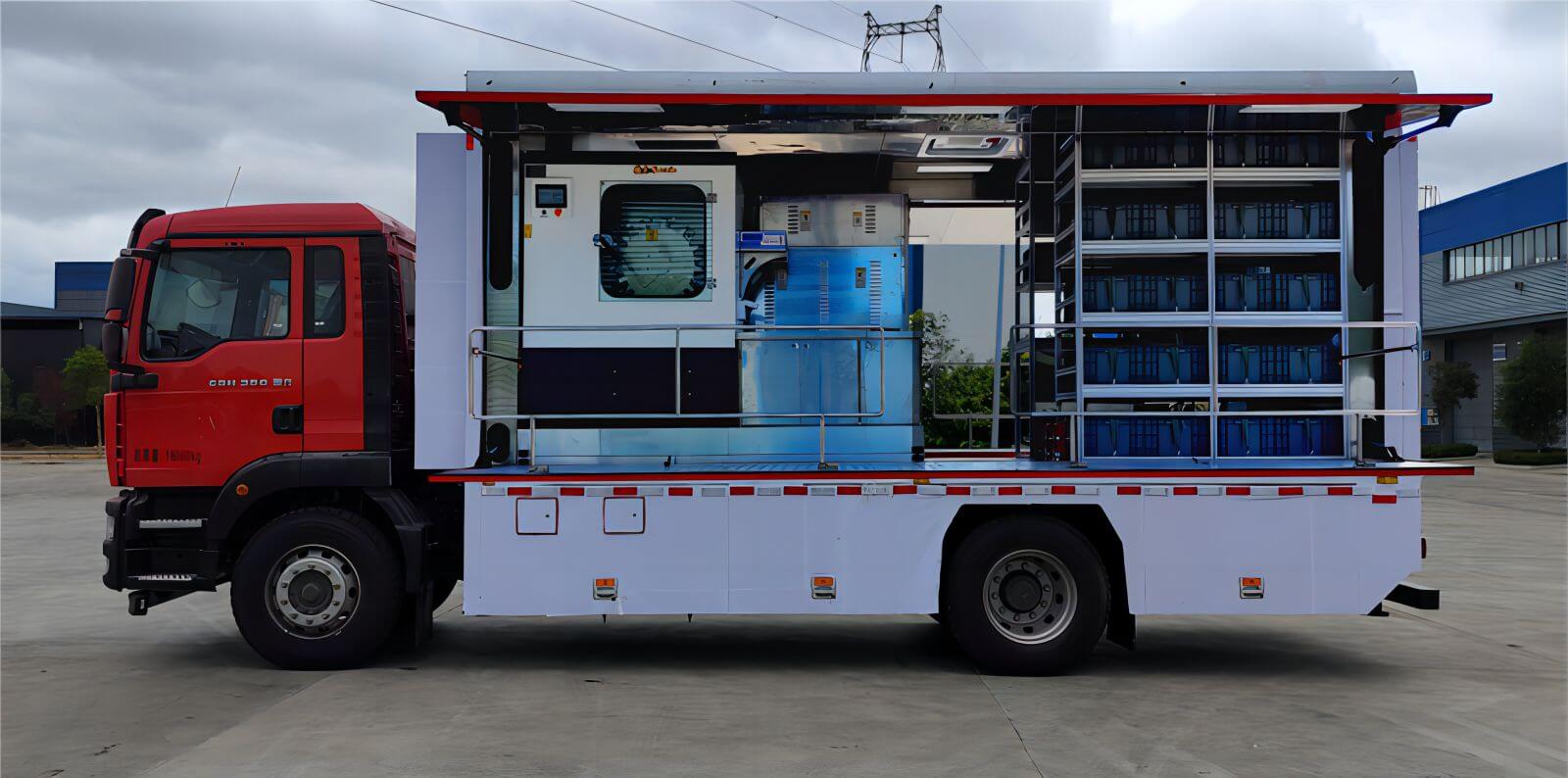 Sinotruck Mobile Laundry Vehicle (4)_副本