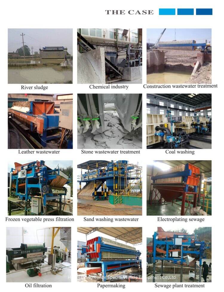 SHACMAN Truck mounted Plate Frame Filter Press Machine (14)