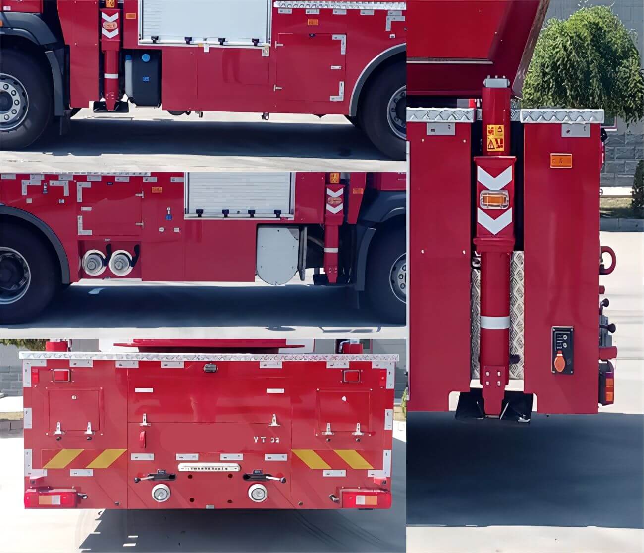 Aerial ladder fire trucks (149)