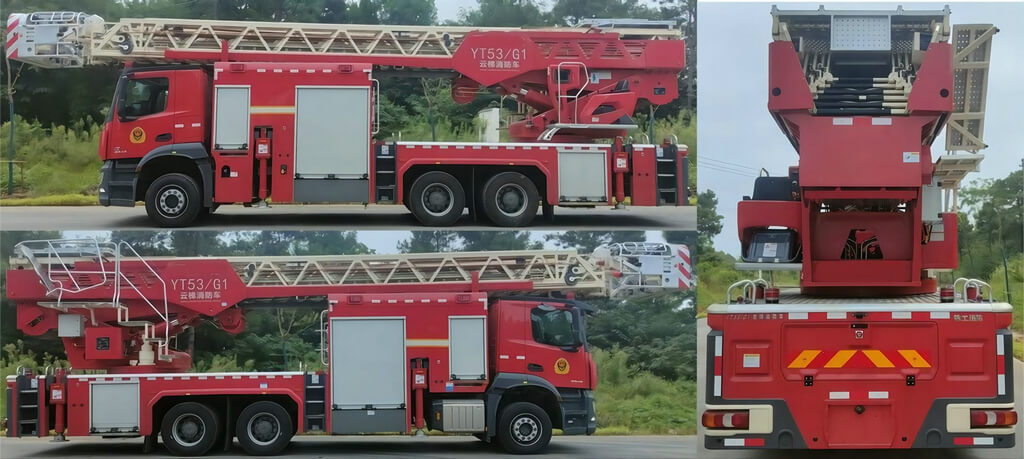 Aerial ladder fire trucks (99)