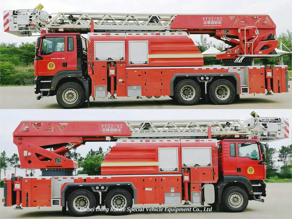 Aerial ladder fire trucks (117)
