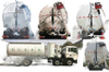 Customize HOWO Dry Lime Powder Dust Super Sucker Vaccum Trucks 20m3