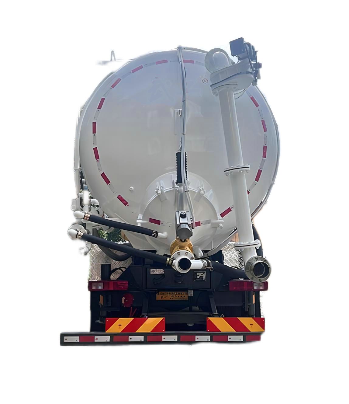 Customize SAIC Hongyan Soot Powder Industrial Vacuum Loader Truck 18m3