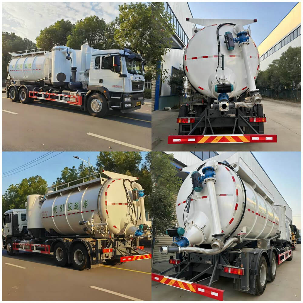 SITRAK Super Suckers Industrial Vacuum Loader