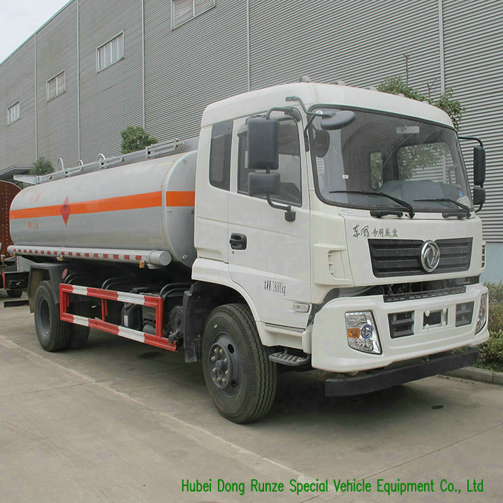 King Run Mobile Fuel Bowser Trucks LHD / Rhd 4X4 All Wheel Drive