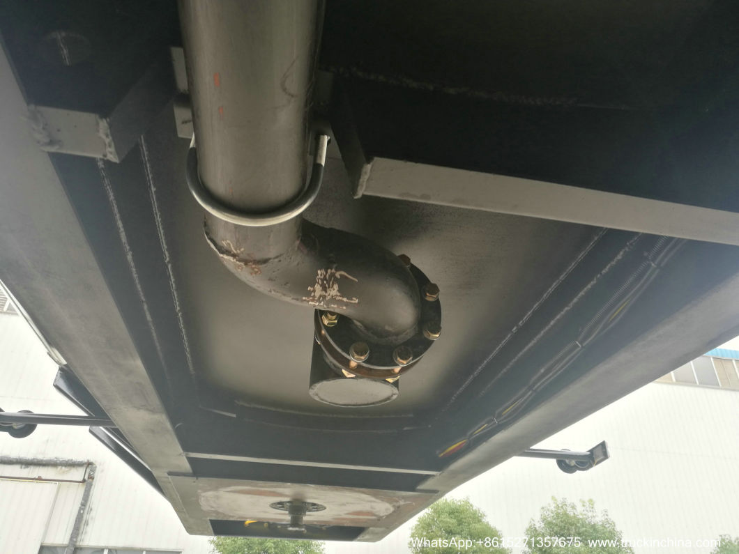 4 Compartments Hydrochloric Acid Tanker (3 Axles 19m3-30m3-5000USG-8000USD-Steel Lined LLDPE Tank For Transport HCl,NaOH , NaCLO,PAC,H2SO4 ,HF,H3PO4 Chemical)