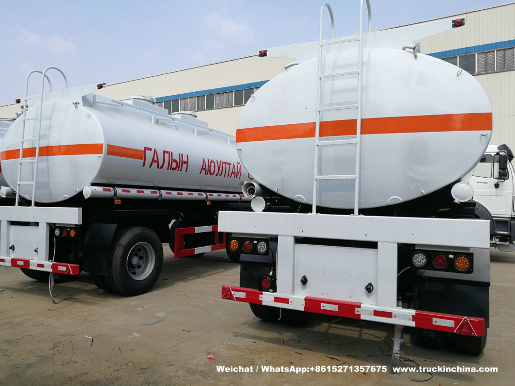 Customize 15t -25t Drawbar Oil Tanker Trailers (Tractor Dolly Trailer Full for Fuel/Water/Oil/Diesel Trailer Pup Tanker Truck)