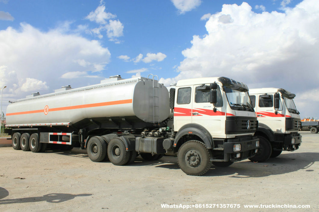 60t Tank Semi Trailer for Transport Fuel, Diesel, Oil with Heat Insulation (60000L -70000L Road Tanker)