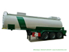 Caustic Soda Tanker Corrosive Chemical Liquid Steel Lined Plastic Tank Trailer (3 Axles PE Lined Tank for Dilute Sulfuric Acid Hydrochloric Acid)