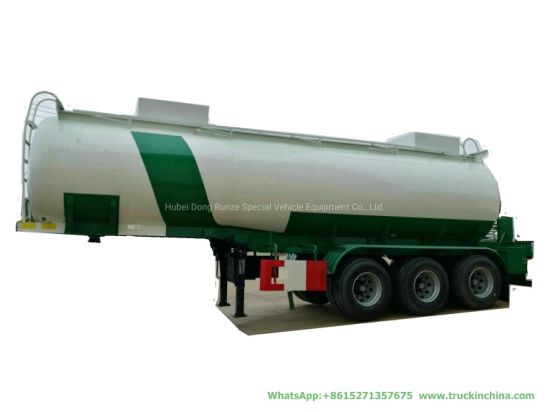Caustic Soda Tanker Corrosive Chemical Liquid Steel Lined Plastic Tank Trailer (3 Axles PE Lined Tank for Dilute Sulfuric Acid Hydrochloric Acid)