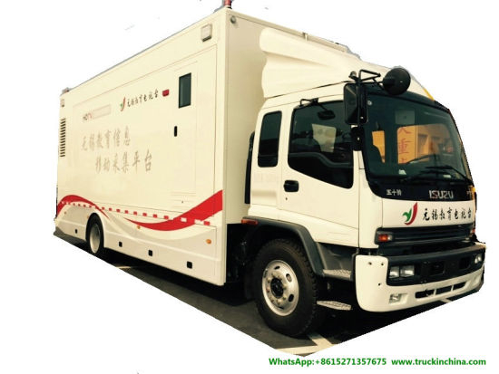 Isuzu HD Ob Van (4 HD HDTV Outdoor Broadcasting OB Van For TV Studio)