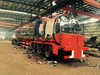 3 Axles Insulated Hot Bitumen Tanker Trailer 45cbm (Liquid Asphalt Tank Semitrailer) with Two Burner Heater Insulation Layer Rock Wool Puf 80mm Stainless Steel