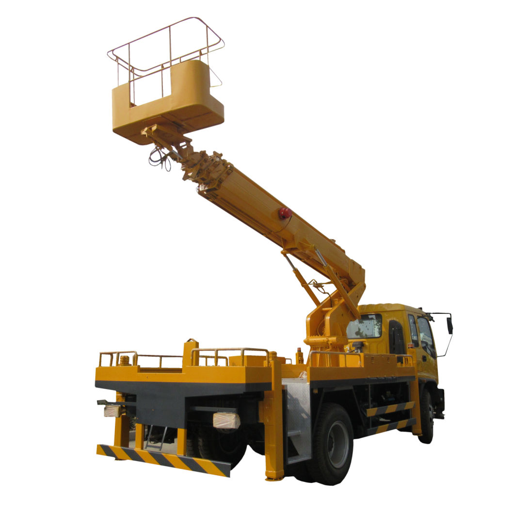 Isuzu Platform Truck 20m-22m 23mftr /Fvr (Telescopic Boom Aerial bucket truck, high altitude operation truck Street Lights maintenance)