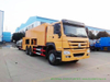 10 Wheels Sinotruk HOWO Asphalt Slurry Sealer Slurry Seal Truck (5m3 Bitumen Tank 5.5m3 water tank and 16m3 Gravel Tank)