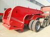 Detachable Gooseneck Dolly Trailers 1-2 Axles for Heavy Duty Overload Lowboy