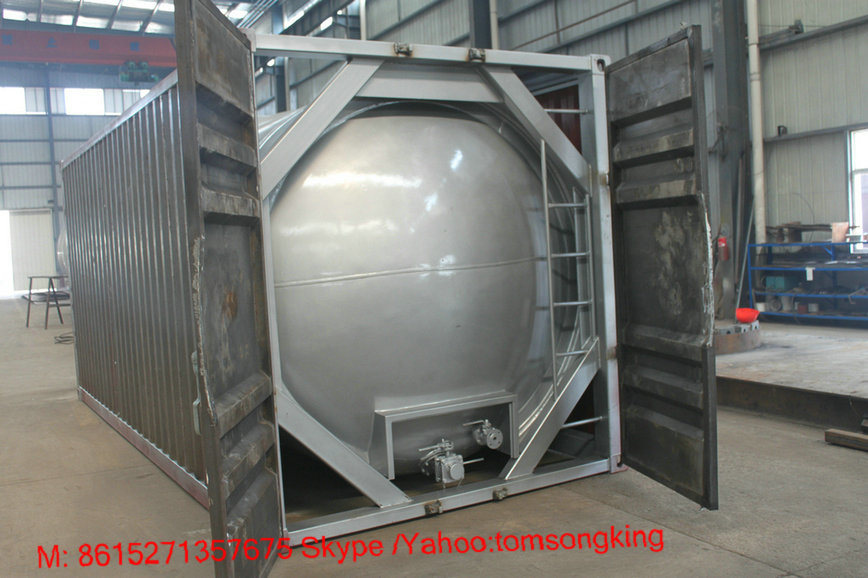 Above Ground Gas Oil Crude Storage Tank Customized Acid and Alkali Storage Tank 1t - 150 Ton