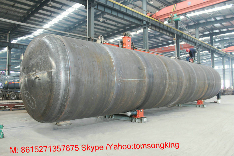 Above Ground Gas Oil Crude Storage Tank Customized Acid and Alkali Storage Tank 1t - 150 Ton