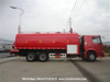 Sinotruk HOWO 12 Wheelers Water Bowser Fire Trucks 20000 -28000liters with Fire Pumper