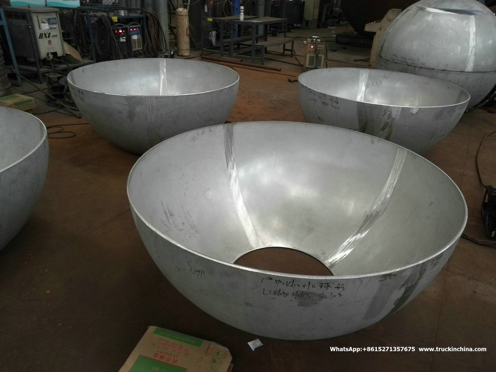 Stainless Steel Spherical T22 Portable Tank 1.6cbm 316L (T22 ISOTANK Portable Pressure Vessel)