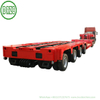 Customize 150 Ton Multi Axle Modular Lowboy Semi Trailer with Hydraulic Suspension Steering Axle