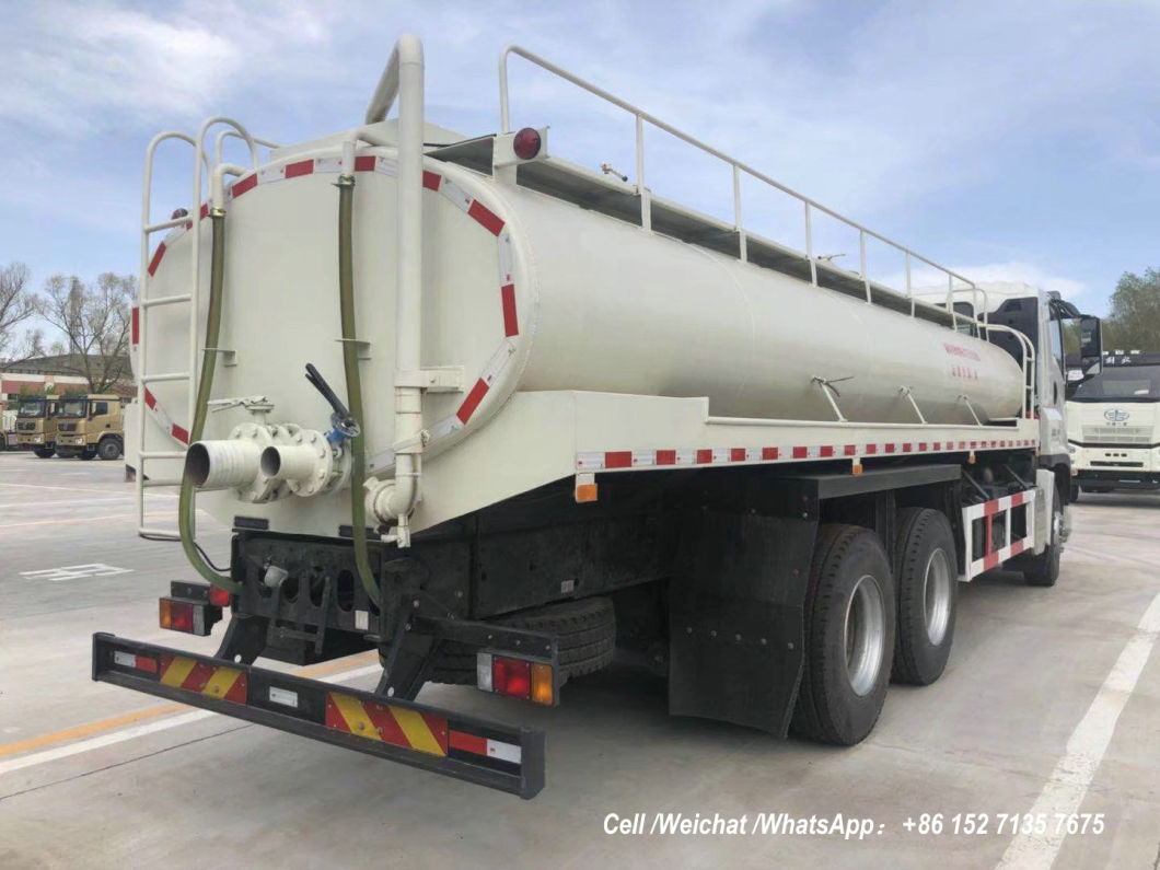Isuzu-Truck Mounted Water Bowser (Water Tank Sprinckle for Drinking Water And Non Drinking Water - Wast water 15m3 -20m3)