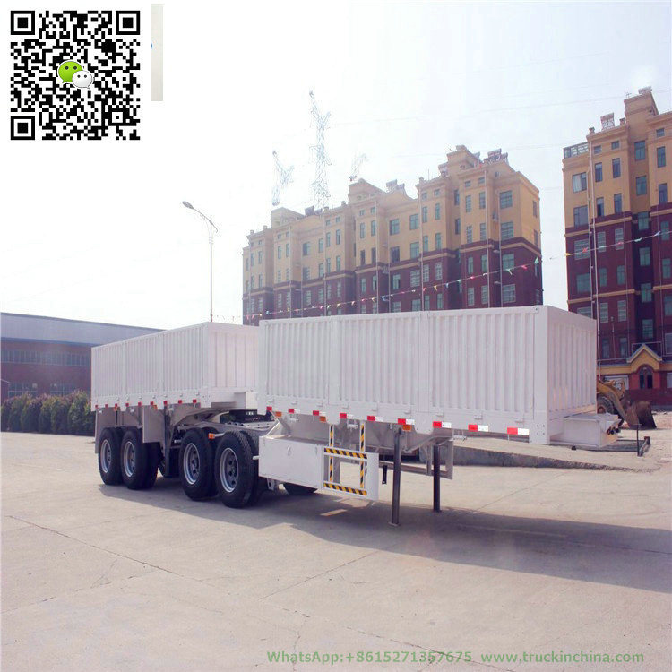 Customized 4 -6 Axles Double Dolly Full Trailer with 5th Wheels (Interlink Trailer Combination 2 Trailers)