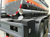 3 Axles Acid Tank Trailer for HCl (max 35%) , Naoh (max 50%) , Naclo (max 10%) , PAC (max 17%) , H2so4, H3po4 (10%-85%) , Nh3. H2O, H2O2 (30%) etc 28cbm-45cbm