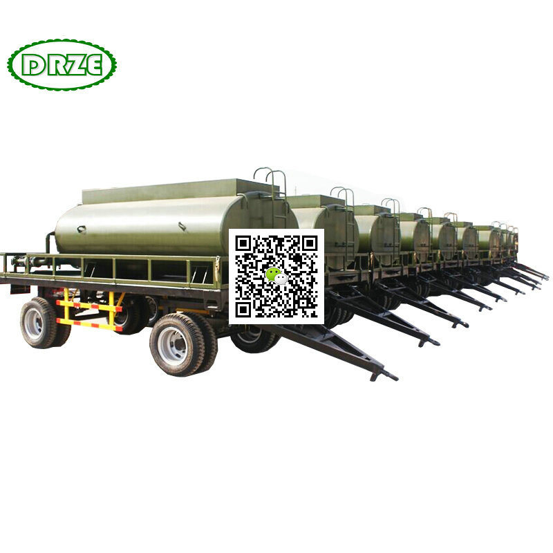 Oil Tank Full Trailer (Customizing 2-3-4 Axles Dolly Tanker 10CBM -30CBM)