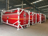 Custermizing 20FT Portable ISO Tank Container For Acid Hydrochloric Acid ,Sodium Hypochlorite,Hydrofluoric Acid ,Sodium Hydroxide (LDPE Lined Tank Container)20K