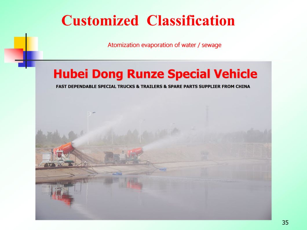 Dust Suppression Fog Cannon Kcs400 Series 30m-150m (Dust Suppressor For High Tower Fixed or Truck Mounted Fine Water Sprayer Dust Suppression Unit)